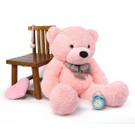 Pink 3.5 Feet Bow Teddy Bear